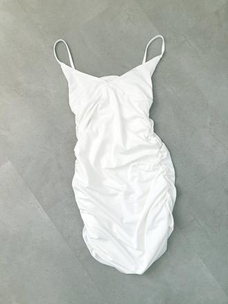 Biele letné šaty s, s