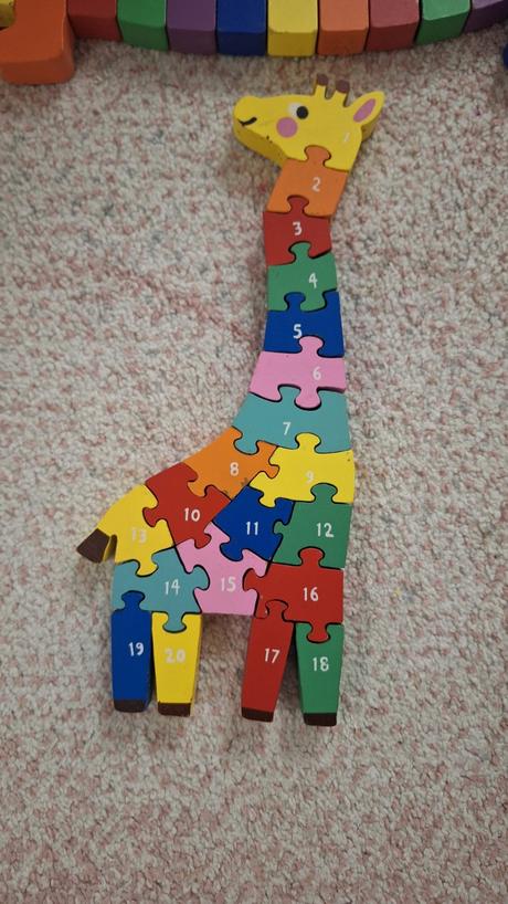 Puzzle žirafa, 