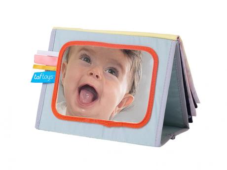 Kontrastná šuštiaca knižka pre hru na brušku,