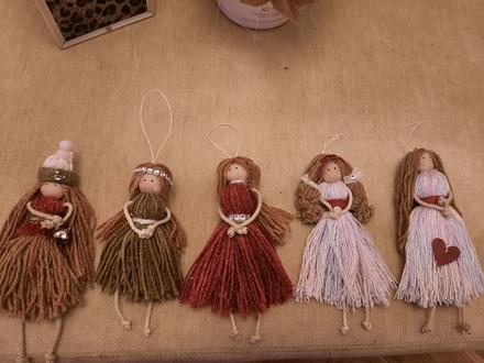 Macrame bábiky,
