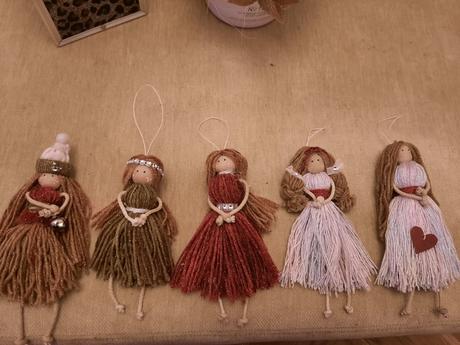 Macrame bábiky,