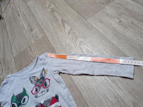 Tričko s vianočným motívom, h&m,98