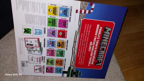 Minecraft adventný kalendár zbierka kníh,