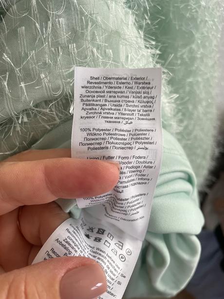 Mätove elegantne saty vila, xl