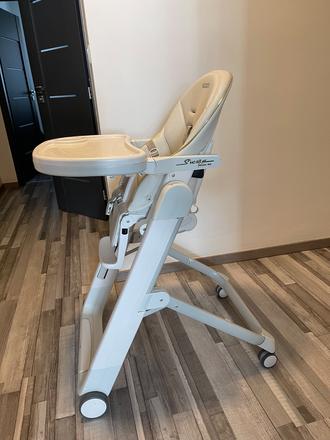 Polohovateľná stolička - krmítko, peg-pérego