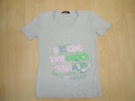 Kremove elasticke tricko, s