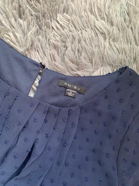 Tmavomodrá damska blúzka amisu, amisu,m