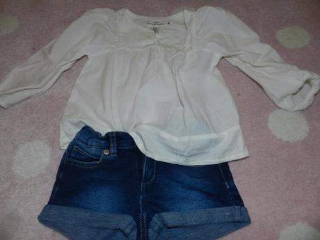 Riflové kraťasy, benetton,110