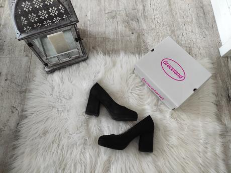 Lodičky na hrubom podpätku, graceland,39