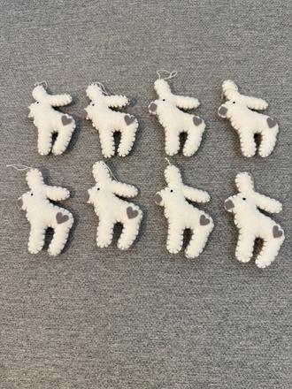 Ozdoba na vianočný strom sobíky, 