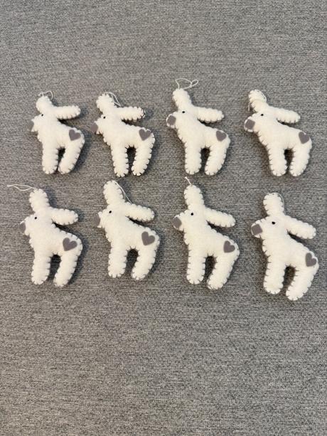 Ozdoba na vianočný strom sobíky, 