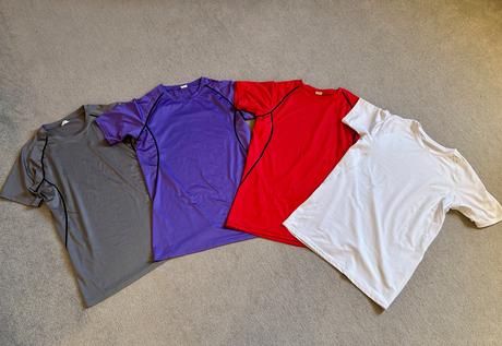 5ks tričiek - cena spolu, s