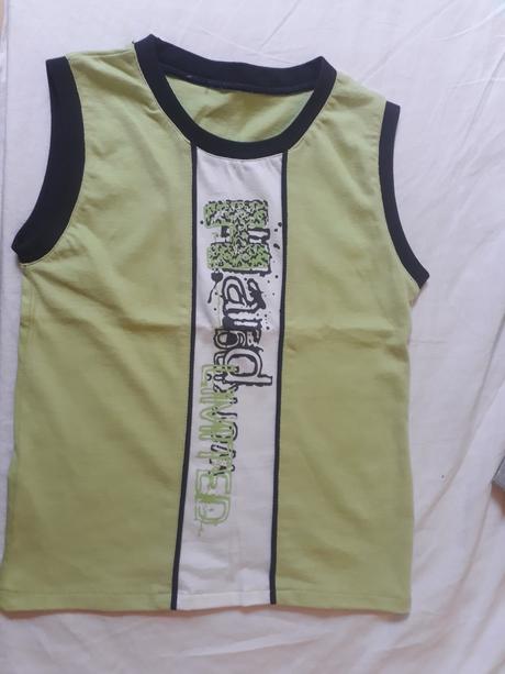 Tričko bez rukavov, 122