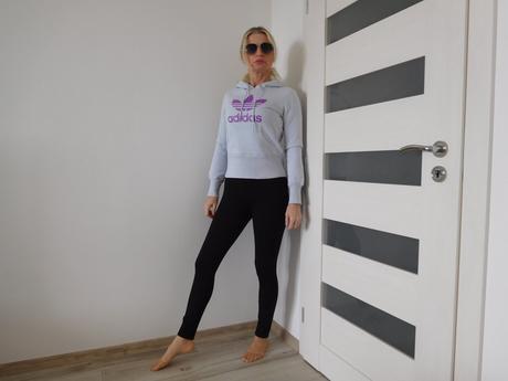 Mikinka + leginy bavlnené, 36, adidas,36