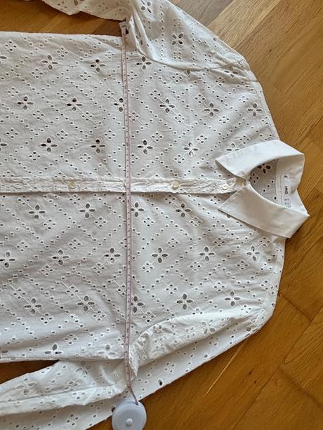 Madeirová oversize košeľa mango, mango,s