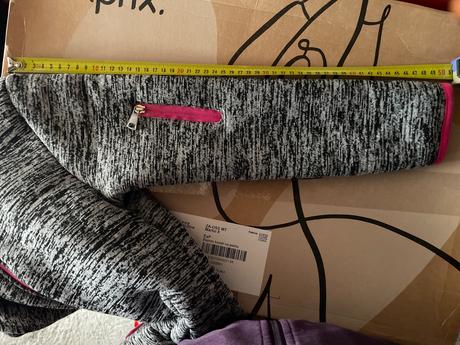 Huňatá mikina - jesenná bunda, h&m,146