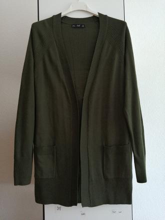 Pekný predĺžený kardigán, f&f,38