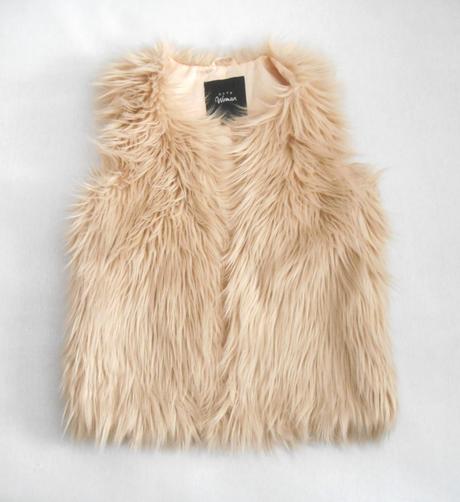 Huňatá vesta gate woman veľ.xs, gate,xs