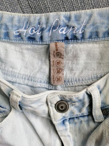 Šortky riflové, denim,36