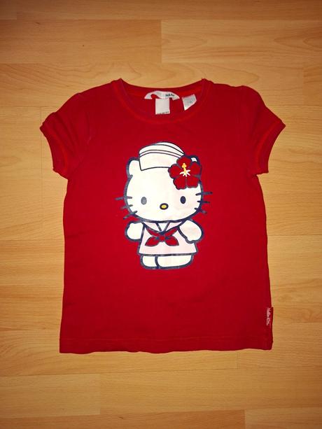 Tričko hello kitty, h&m,98