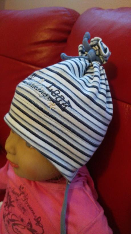 Prechodná čiapka pre chlapca, veľkosť cca 74-80, 74