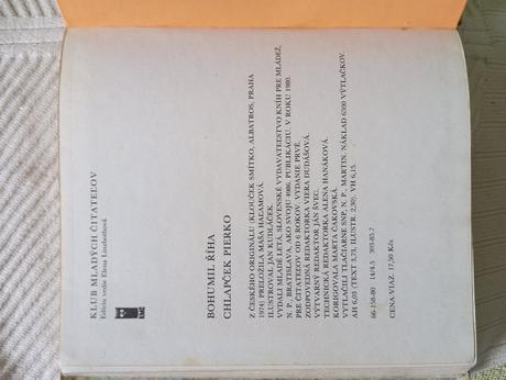 Bohumil říha - chlapček pierko,