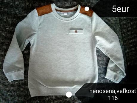 Stylova mikinka, pepco,116