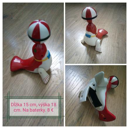 Retro hračka na bateky, 