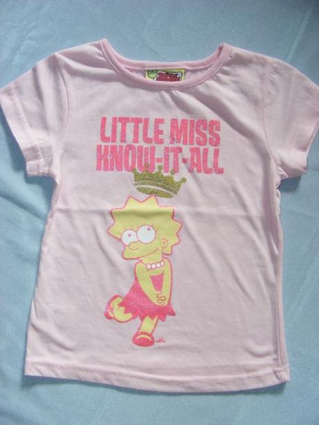 Tričko lisa - simpsons - 104/110, 104