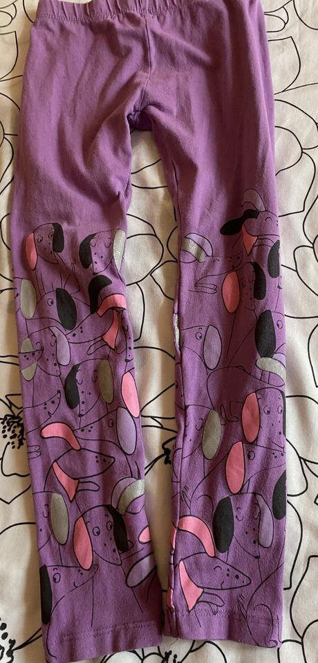 Legíny s potlačou little kids v. 122/128, kids,128