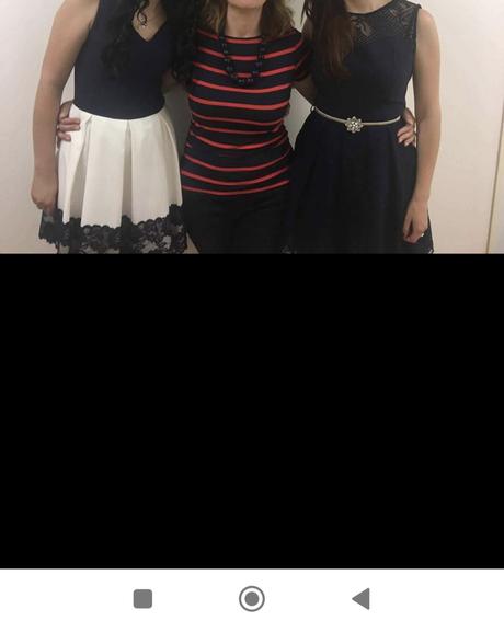 Tmavomodré spoločenské šaty 38, m