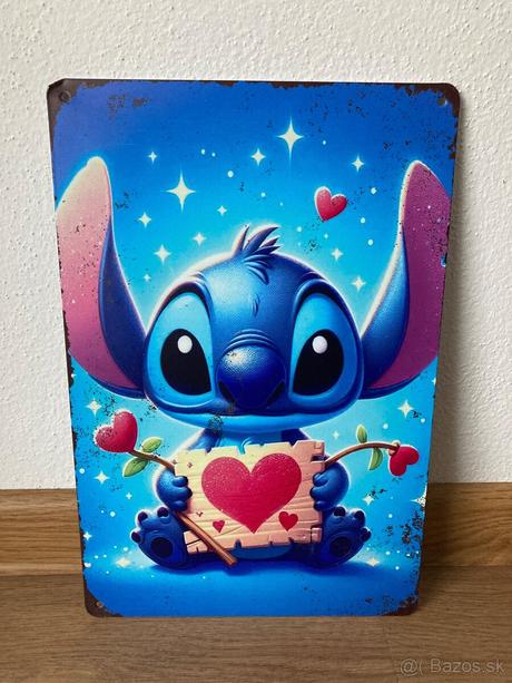 Ceduľa lilo a stitch, 