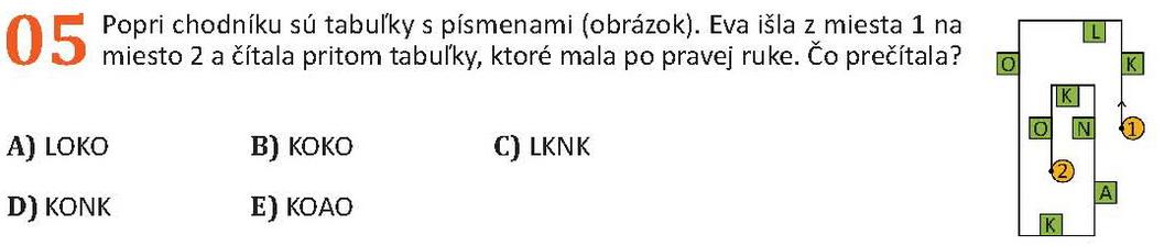 Matematický klokan 1.ročník - Modrý koník