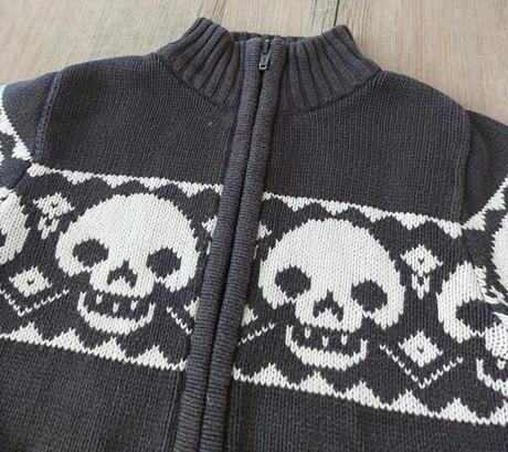 Sivý hrubší svetrík h&m, h&m,110