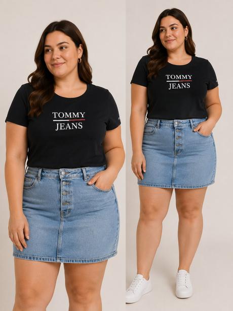 Tričko + sukňa zadarmo, tommy hilfiger,xl