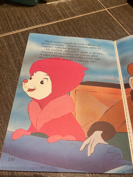 Bernard a bianka myší policie walt disney,