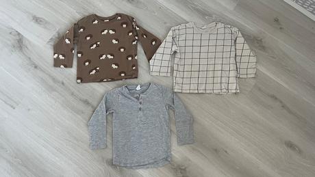 Tričká dlhý rukáv, h&m,98