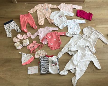 Balík pre dievča 0-3 mesiace, 50–62