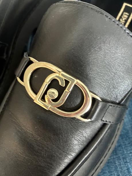 Liu jo kožené mokasíny dámske na plochom podpätku, liu jo,39