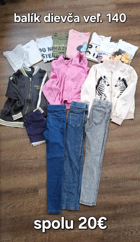 Balík dievča 140, 140–152