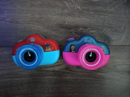 Bublifuky v tvare fotoaparata, 