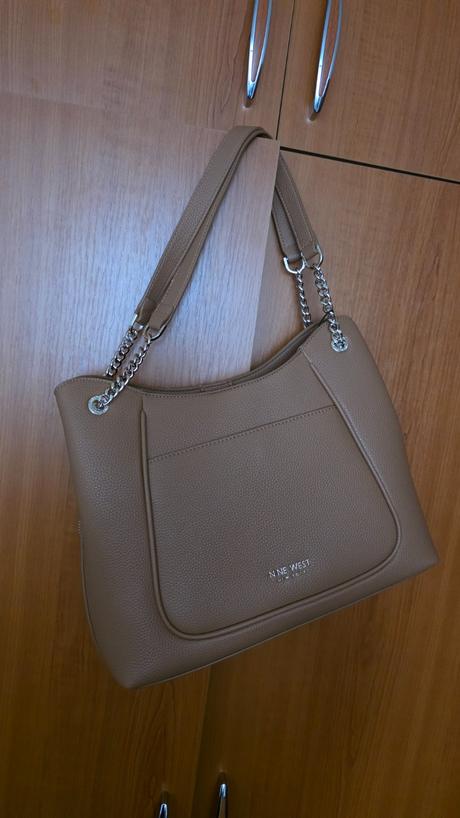 Kabelka hneda stredne velka, nine west