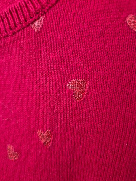 Svetrík so srdiečkami h&m, h&m,104