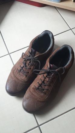 7xobute kožené topánky aj k obleku - cesare cave, 44