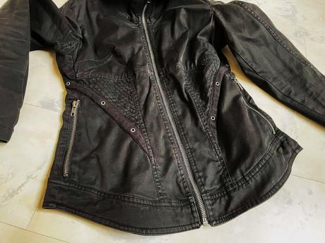 Štýlová bunda do pásu, xs