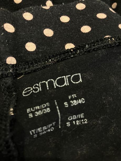 Dámske bodkované legíny esmara (s), esmara,s