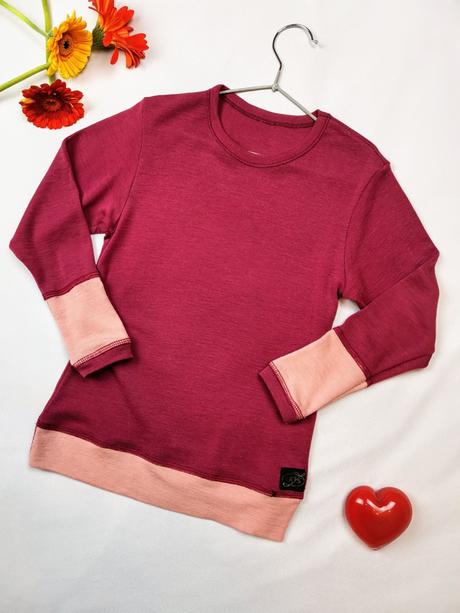 Iris - merino nátelník na 5-7rokov, 122