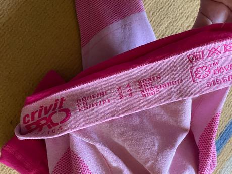 Dievčenské ružové termopradlo 98/104, crivit,98