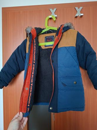Teplá zimná bunda, next,92