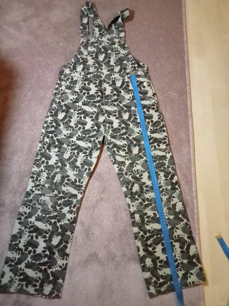 Maskáčové riflové nohavice, boys,146